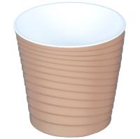 Кашпо Bloom 2,7л кофе с вставкой А011 /20шт/Арз