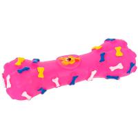 Игрушка с Косточка с рисунком резиновая 16см/27799279/Каскад
