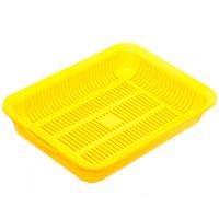 Туалет д/кошек глубокий с решеткой малый 30*22*4,5см/09307016/Каскад