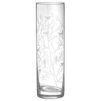 Ваза д/цветов Венский лес графит стекл. /767-Г /12шт/ДК