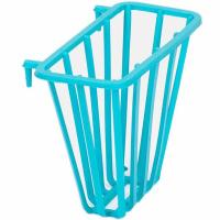 Кормушка д/грыз под сено ЕВРО пластик 9,5*7,5*5см бирюзовая/3401/Дарэлл