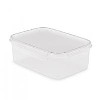 Контейнер д/разогр. в СВЧ Прайм 1,6л прямоугольная на защелках М8502