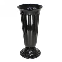 Вазон д/срезки Цветочный №3 6л черный 