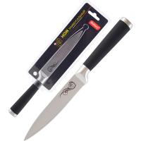 Нож универсал с прорезиненной рукояткой 12,5см MAL-05RS 985365 /24шт/Mallony