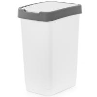 Контейнер д/мусора 25л белый М9165 /3шт/ Альтерн