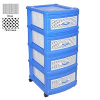 Комод бельевой 4-х секц. на колесах  