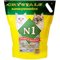 Наполнитель Барсик CRYSTALS №1 комкующийся 10л желтый 