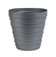 Кашпо Бархан 0,9л серебряный КШ-4387