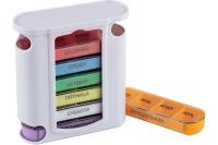 Таблетница на 7 дней вертикальная ECOS 104327 /40шт/