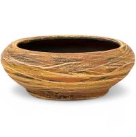 АЦ Гор Кашпо плошка Меренга песок 18см 48-113/738922