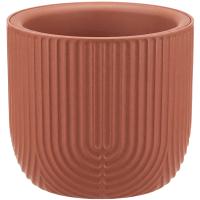 Кашпо РАМОНА D150 1л терракот с вставкой М3260 /12шт/М-пласт