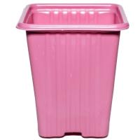 Рассадник 0,25л КВ7М розовый 7*7*8см лист 0,8 / 3300шт/РС