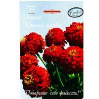 Цинния Красная шапочка 20*1  Цинния Красная шапочка 20*1