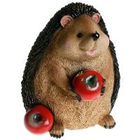 Ежик с яблочками L14W14,5H15см 713642/F738