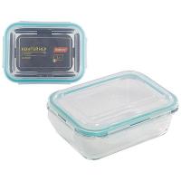 Контейнер "DIAFANO" 1л жаропр стекла с крышкой Mallony